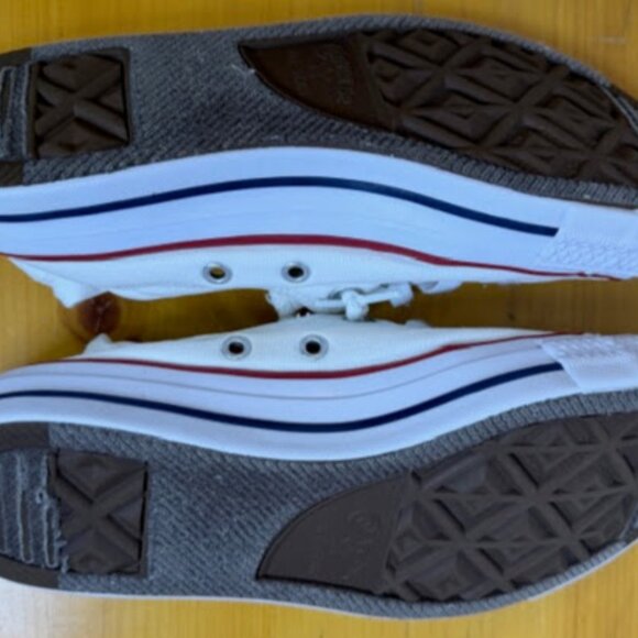 Converse Chuck Taylor All Star White Shoreline slip-on sneakers for women Size 8 - Picture 5 of 5